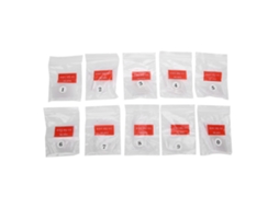 500pcs Pontes De Unhas Falsas Artificiais French Half Transparent Para Uñas De Beleza Abs Ambientalmente Amigável