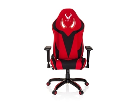 Cadeira Gaming HJH OFFICE Promoter (Até 120 kg - Elevador a Gás Classe 3 - Preto e Vermelho)