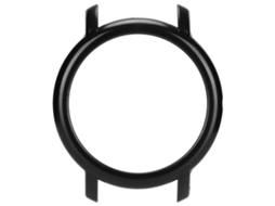 Mali capa Protetora de Pc Dura para Xiaomi Air Smartwatch Bumper Shell Frame Preto