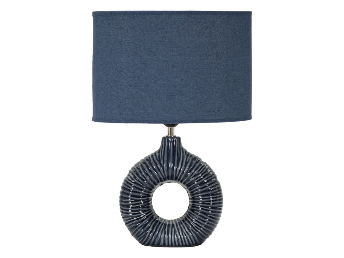 Candeeiro De Mesa Seta Azul Cm 28,5x15x43