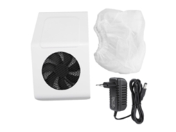 80w Professional Nail Fan Vacuum Cleaner Eu Plug Adjustable Dust Collector