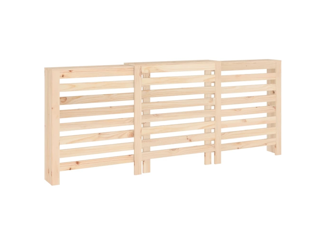 Radiator Cover, Radiator Covers Vidaxl Marrom Madeira De Pinho (210 X 21 X 85 Cm)