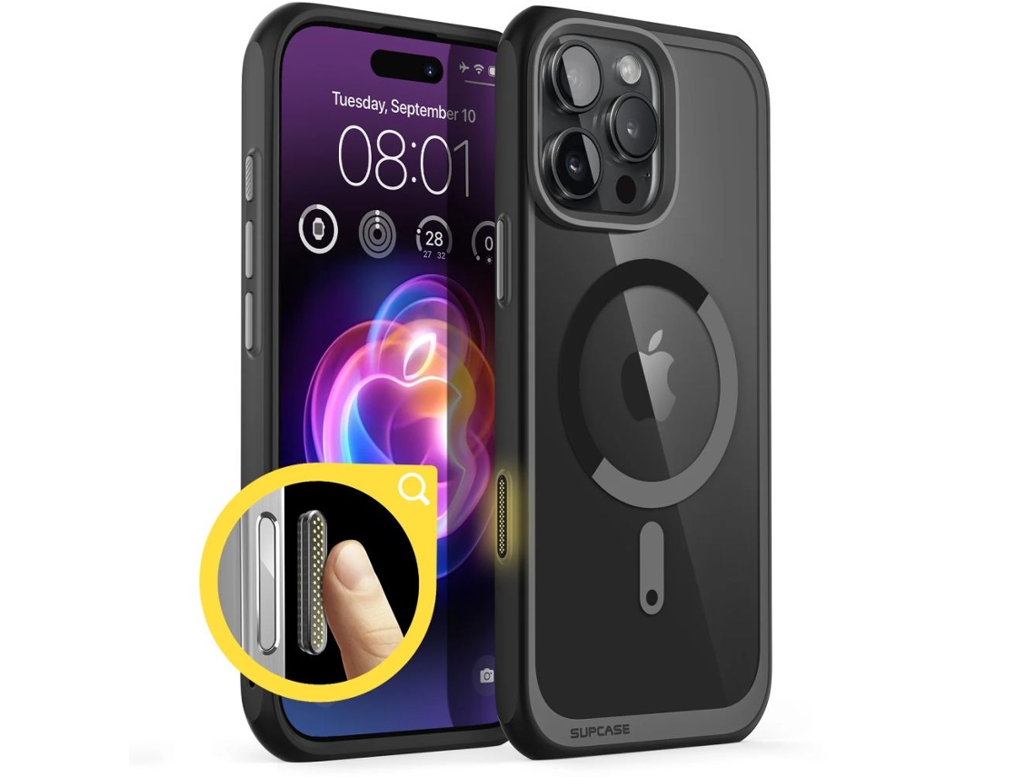 Capa Magnética Supcase Para Iphone 16 Pro Magsafe Alta Proteção