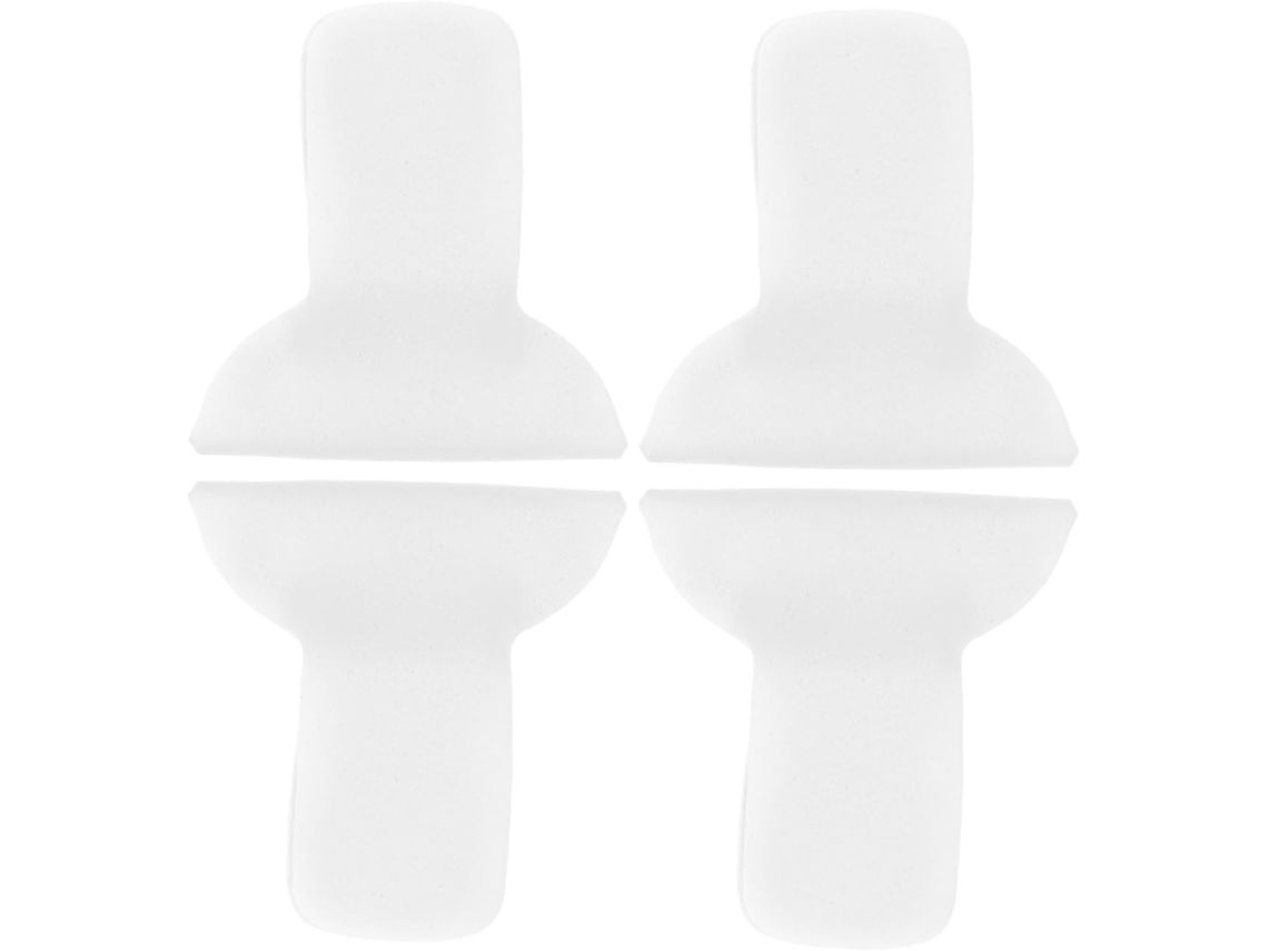 Ipetboom Prendedores Antiderrapantes De Espuma E Metal Para Lençóis Edredons, Conjunto Com 4 Peças, Fixadores