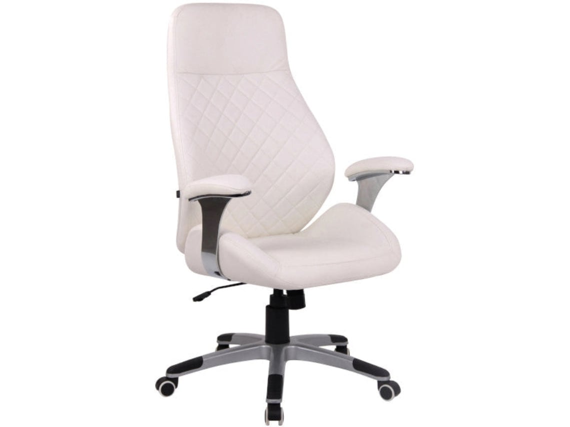 Cadeira de Escritório DUDECOR (Aço - Branco)