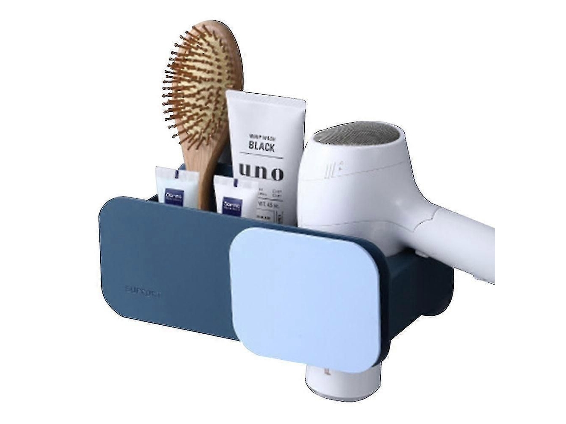 Suporte para Secadora de Cabelo, Cabelo Sem Deficiência, Armazenamento Cabe Lo com Dois Compartimentos, Se GOKOCO