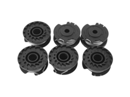 Compatível com Bosch Easygrasscut 23, 26 e 18, Kit com 6 Carretéis de Fio para Aparador de Grama AQUAFORGE
