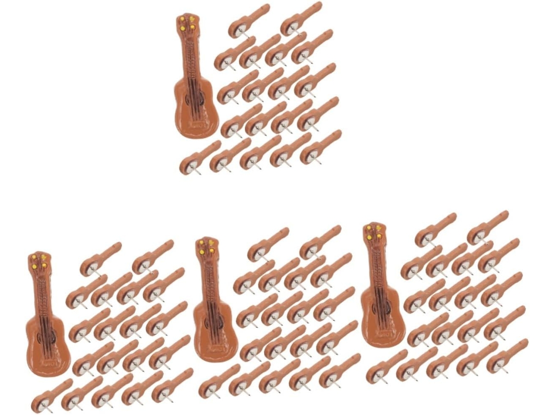 Alfinetes De Guitarra , Fofos Para Quadro Cortiça, Pressão Avisos,