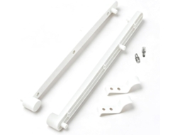Conjunto De Trilhos Para Portas Armário Deslizantes Banapoy, Trilho De Montagem Lateral Oculto 9, 8 Polegadas, Guia De