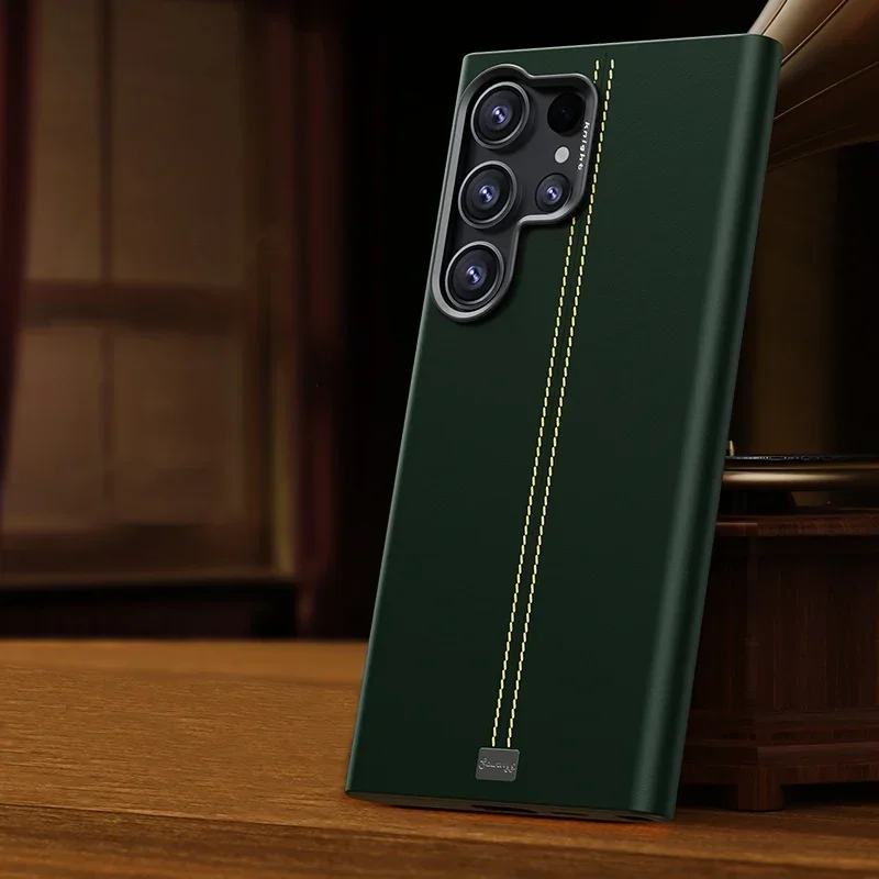 (verde, Galaxy S24) Capa Para Celular – Compatível Com Carregamento Sem Fio Magnético, Acabamento Fosco Resistente A Impressões Digitais