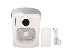 Laxiscreed Resfriador De Ar Portátil Com Usb, Spray E Água, Ventilador Mini Para Mesa