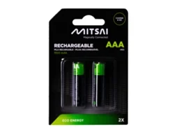 Pilhas Recarregáveis MITSAI 1100MAH x2