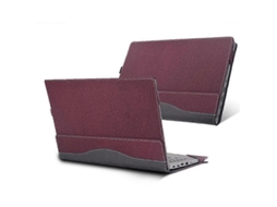 Capa Protetora De Couro Resistente A Impactos Para Laptop Lenovo Ideapad Slim 5i Gen 9 / Gen 8 De 14 Polegadas.