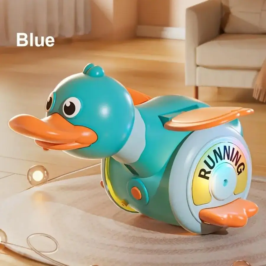 Brinquedo Interativo de Pato Musical Elétrico MDUG (verde Claro)
