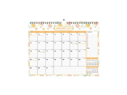 Calendário Simples de Parede e Mesa em Inglês