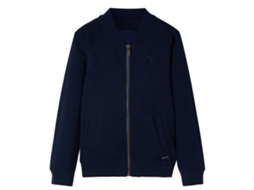 Sweatshirt Para Criança Com Fecho Azul-marinho 104