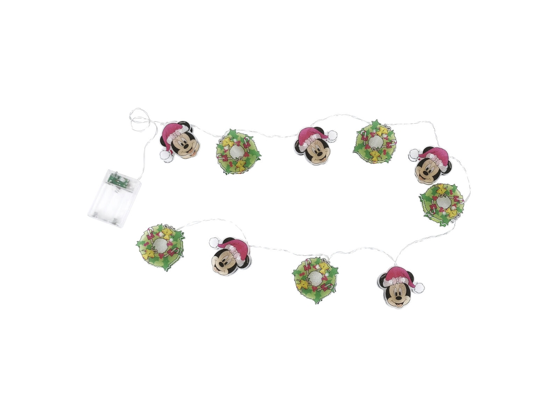 Grinalda de Luzes LED Minnie Mouse Lucky 165 cm