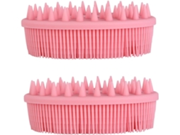Lurelia Pack De 2 Escovas De Banho Para Bebé, Silicone Macio, Massagem Suave E Portátil, Rotina Spa