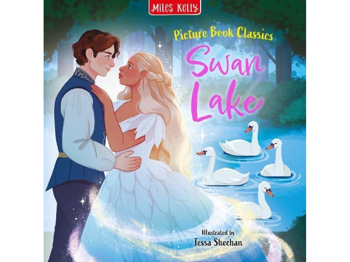 Livro Swan Lake de Miles Kelly (Inglês)