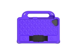 Capa Protetora Anti-queda E Resistente A Impactos Para Tablet Lenovo Tab M8 4ª Geração Da Série Diamond, Em Eva, Com Suporte E Alça.
