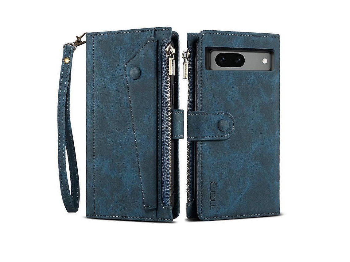 Capa De Celular Eseble Retro Frosted Rfid Com Flip De Couro