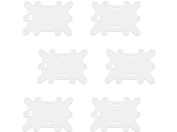 Clips Multiuso Crachás De Identificação, Em Acrílico Transparente Resistente À Água, Uso Em Hospitais, Escolas