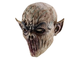 Máscara de látex alienígena do Mali, terror de Halloween, visível, respirável, fantasia de carnaval