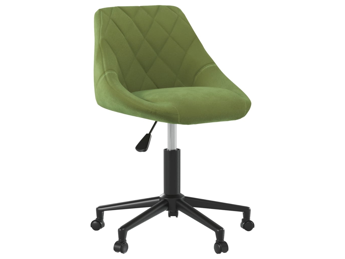 Swivel Office Chair, Swivel Office Chairs Vidaxl Verde Veludo (n/a)