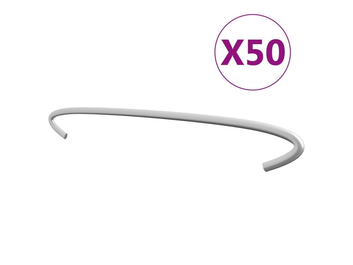 Gabion Hook, Gabion Hooks Vidaxl Prateado Aço (30 Cm)