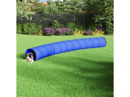 Vidaxl Túnel Ø 55x500 Cm Poliéster Azul