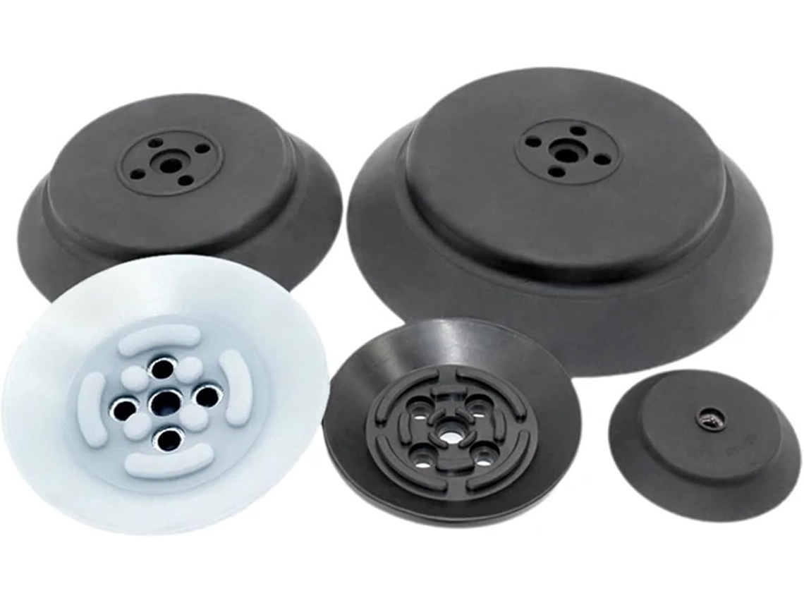 Ventosa De Silicone Alta Resistência Para Braço Mecânico Industrial Pfg 60 80 95 120 150 200 250, 1 Unidade | Verde