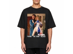 Rockinstone Old School Movie Frank And Doll Black Adult T-shirt Size:m
