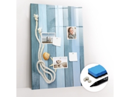 Quadro Magnético De Parede Coisas Marinhas Tábuas Para O Quarto Das Crianças Espelharte (60x90 Cm)