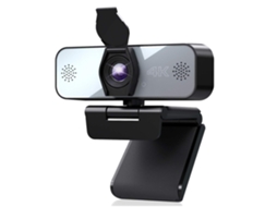 Webcam 4k Com Microfone Streaming Webcam Para Pc, Laptop, Mac, Webcam De Chamada De Vídeo Com Capa De Privacidade Yizhood (preto)