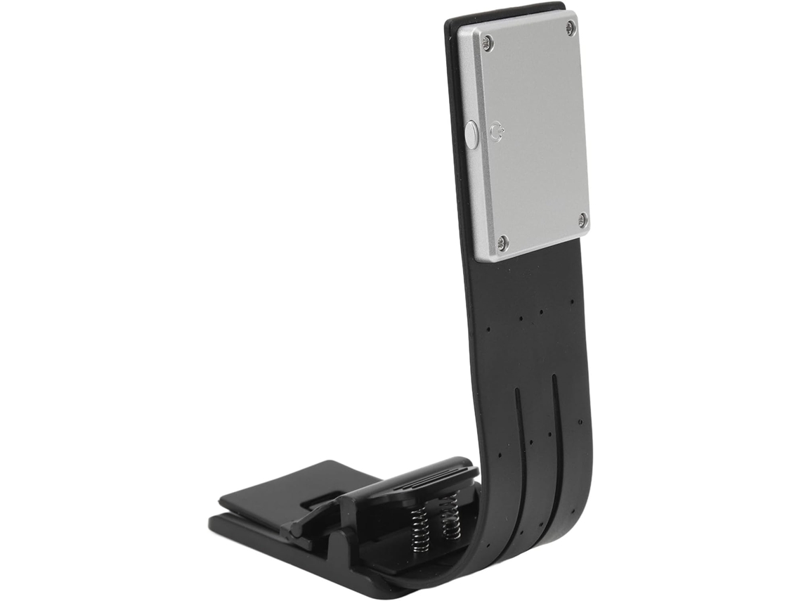 Luminária De Leitura Com Clipe, Cabo Usb, Carregamento Integrado, Botão De Pressão Longa, Ajuste Contínuo De Intensidade