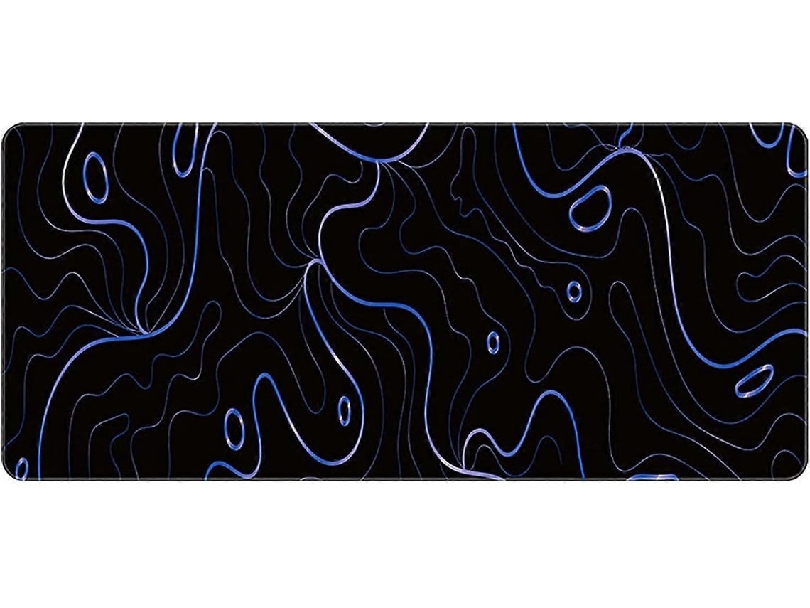 Mousepad Longo Para Computador | Mousepad Para Teclado E Mouse | Mousepad Gamer Preto, Extra Grande Brilvibera (fmy)