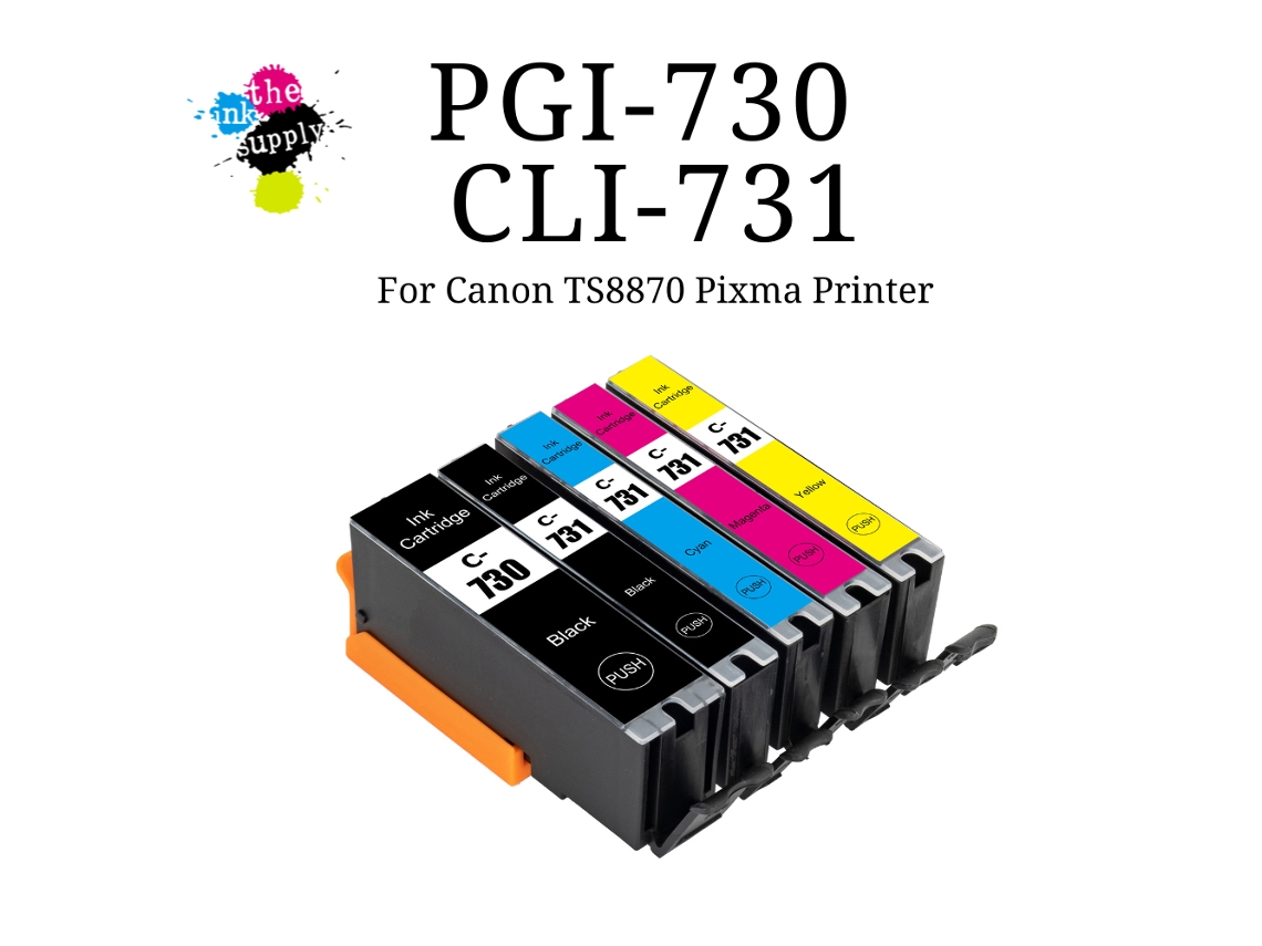 Greypgi-730 Cli-731 Para Canon Pixma Ts8870