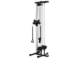 Máquina de Polia Dupla Ajustável com 15 Posições, Pulldown Multifuncional para alta e baixa, Parede, Ginásio S/MARCA