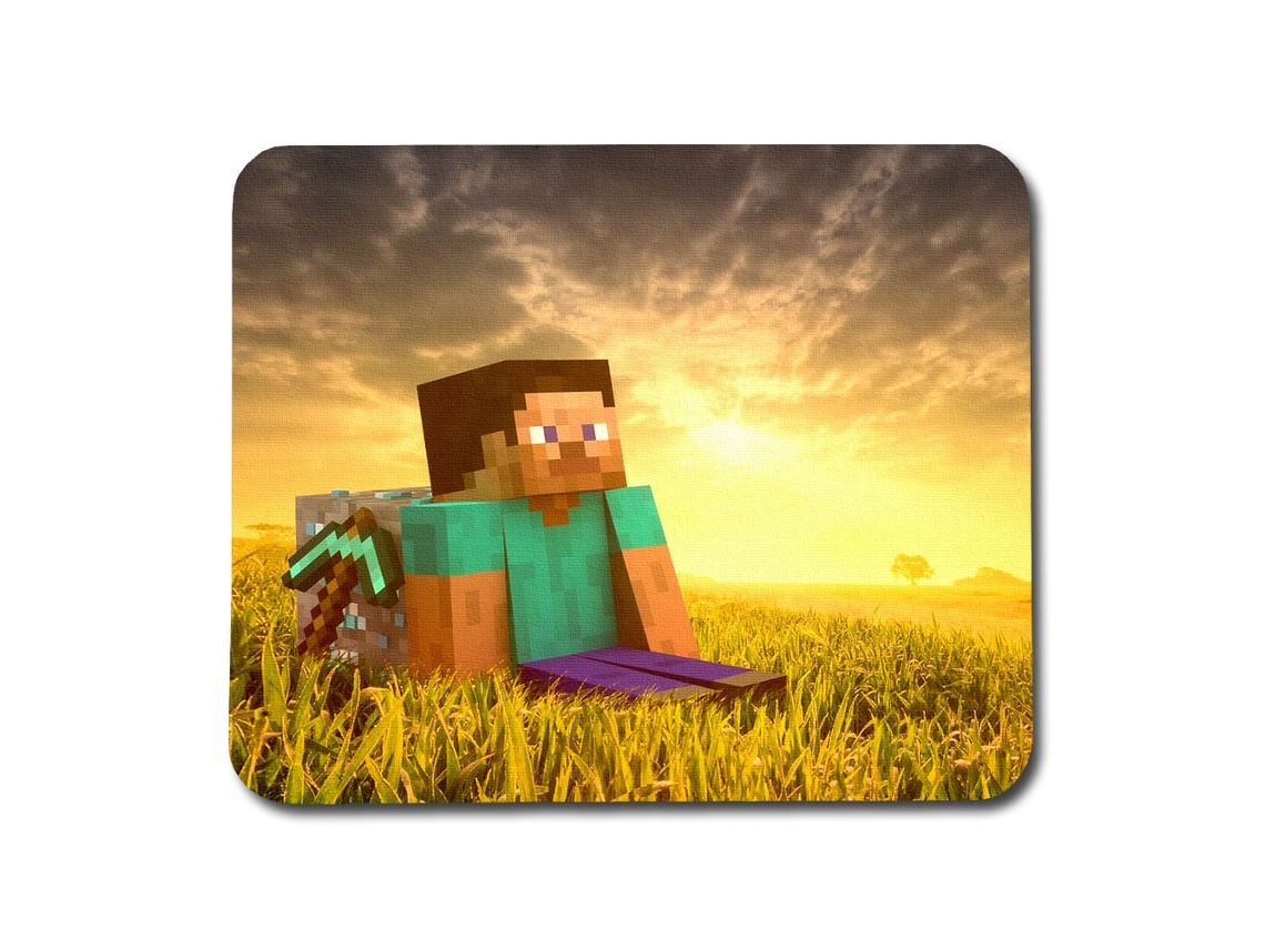 Mousepad Do Steve Do Minecraft Brilvibera