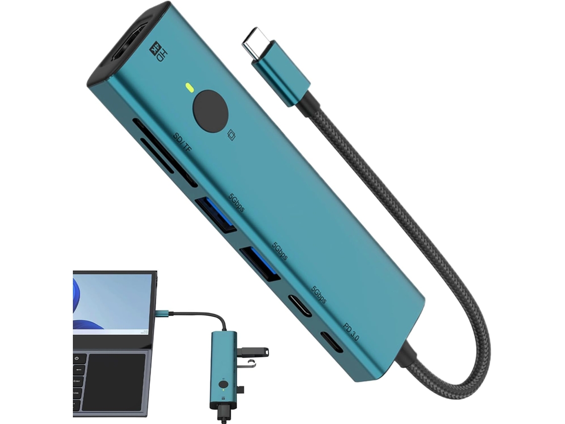 Hub Usb Multiportas, Extensor De 3.0