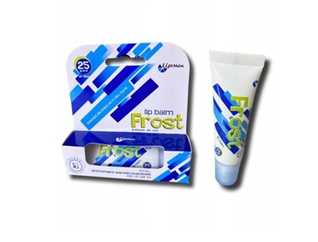 Lipskin Frost Lip Balm Spf 25, 8g Enhanced Moisture Protection Pharmacy Lab