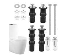 Parafusos Para Assento Sanitário, Substituição, Parafusos, Dobradiça Da Tampa, Kit Resistente, Conjunto Antiderrapante