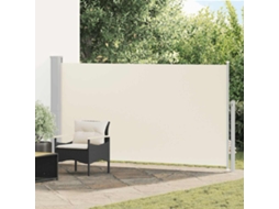 Vidaxl Toldo Lateral Para Pátio/terraço 160 X 300 Cm Cor Creme