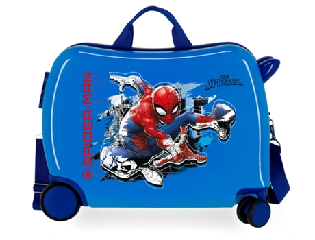 Mala Multidirecional  Spiderman Geo 34L Azul