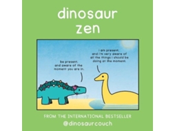 Livro Dinosaur Zen de K Romey (Inglês)