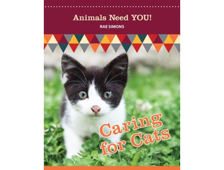 Livro Caring for Cats de Rae Simons (Inglês)