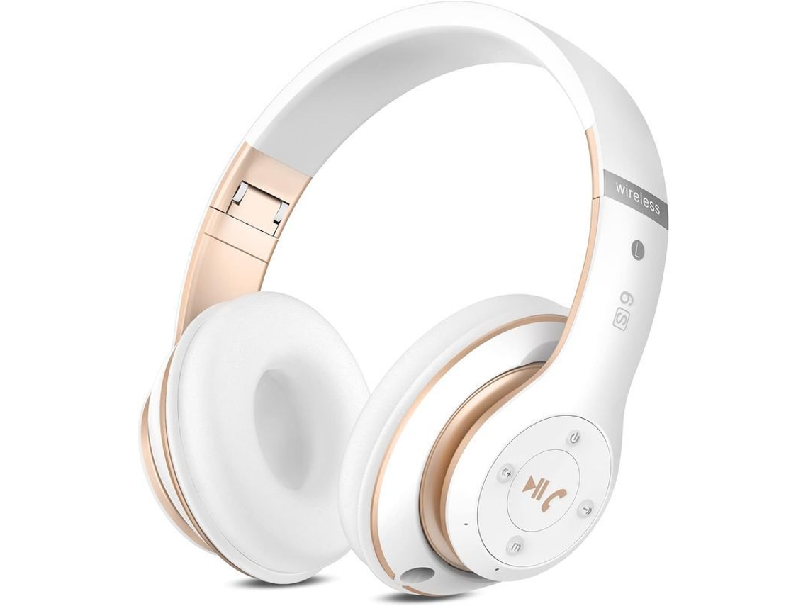 2026 fones de Ouvido Bluetooth Over Ear com Microfone Hd, Fm, Tf para Pc
