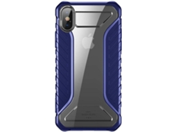 Capa iPhone XS Max BASEUS Michelin Azul