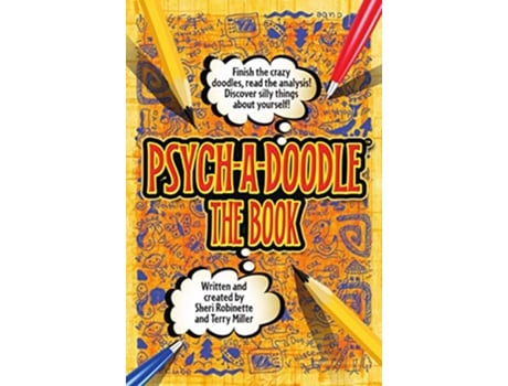 Livro PsychaDoodle de Sheri Robinette Terry Miller (Inglês)