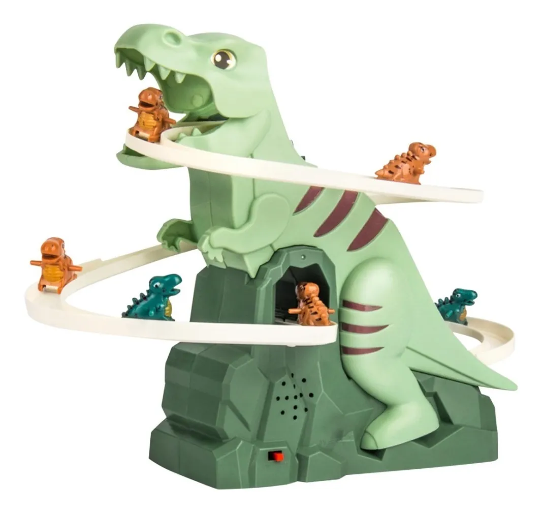 Brinquedo Dinossauro Escalador Elétrico Cjvayotoy